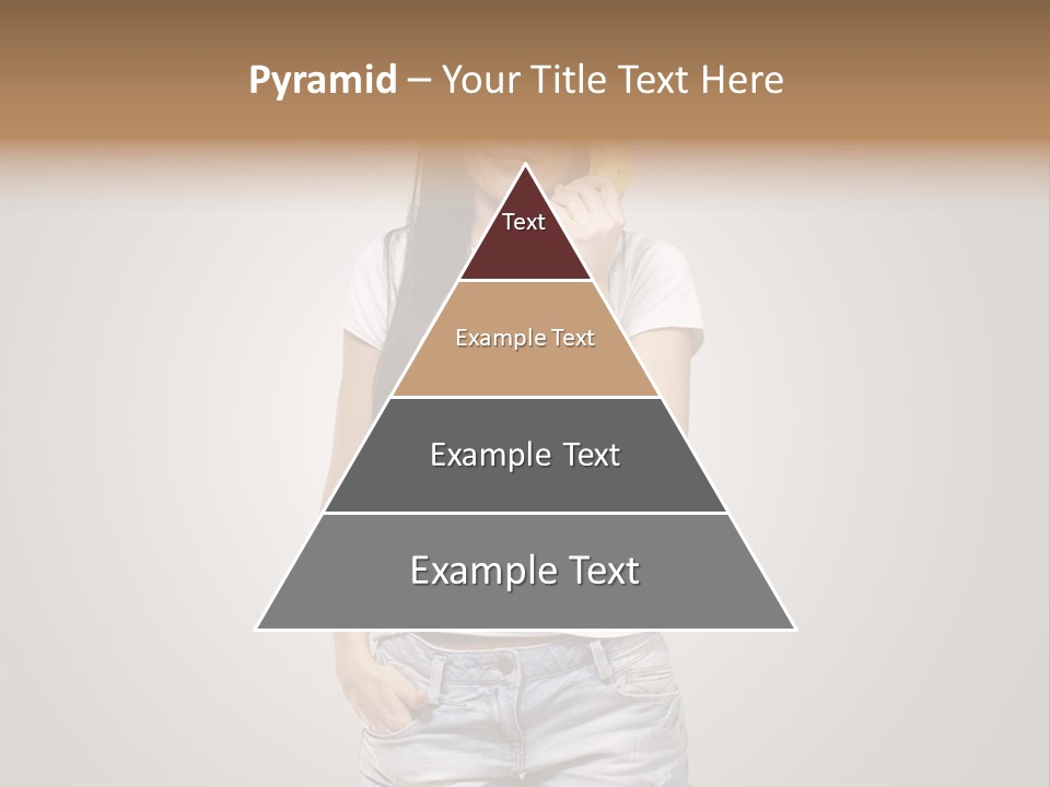 Confused Fun Food PowerPoint Template