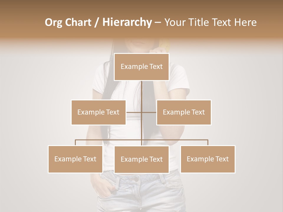 Confused Fun Food PowerPoint Template