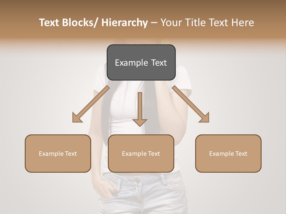 Confused Fun Food PowerPoint Template