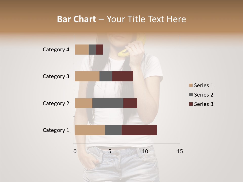 Confused Fun Food PowerPoint Template