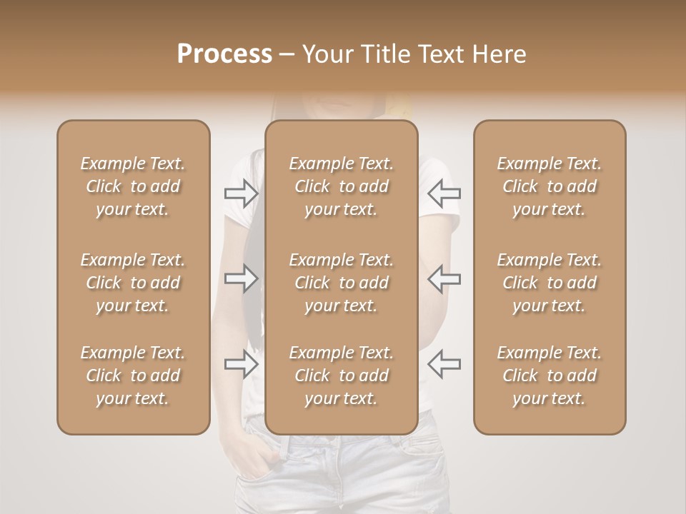 Confused Fun Food PowerPoint Template