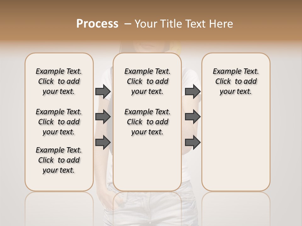 Confused Fun Food PowerPoint Template