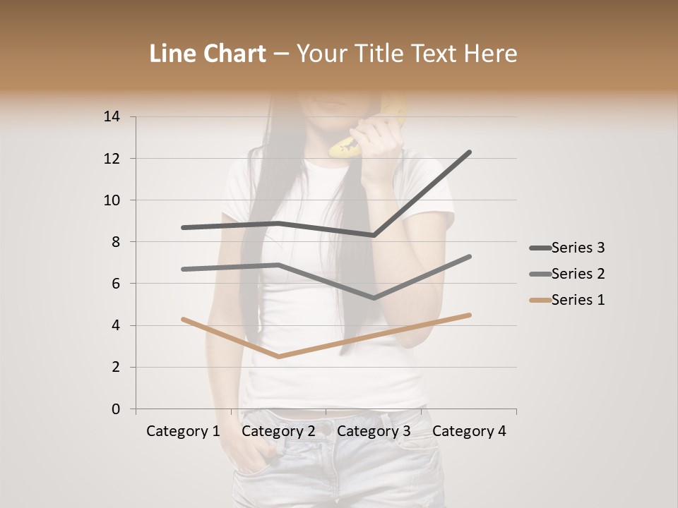 Confused Fun Food PowerPoint Template