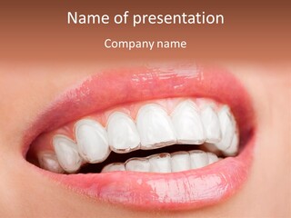 Happy Gel Whitening PowerPoint Template