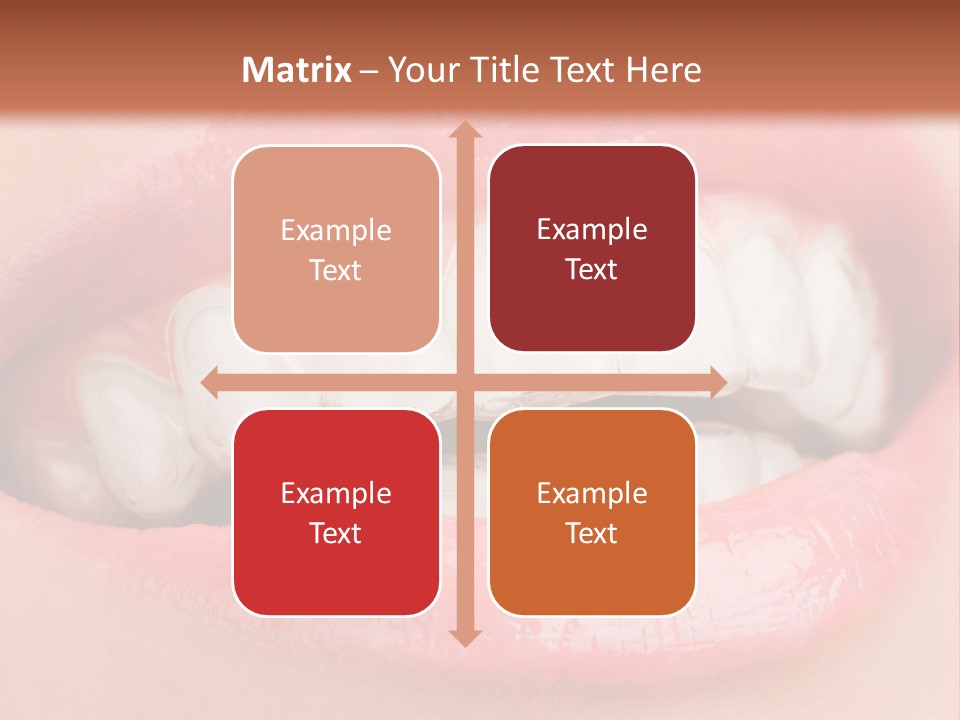 Happy Gel Whitening PowerPoint Template