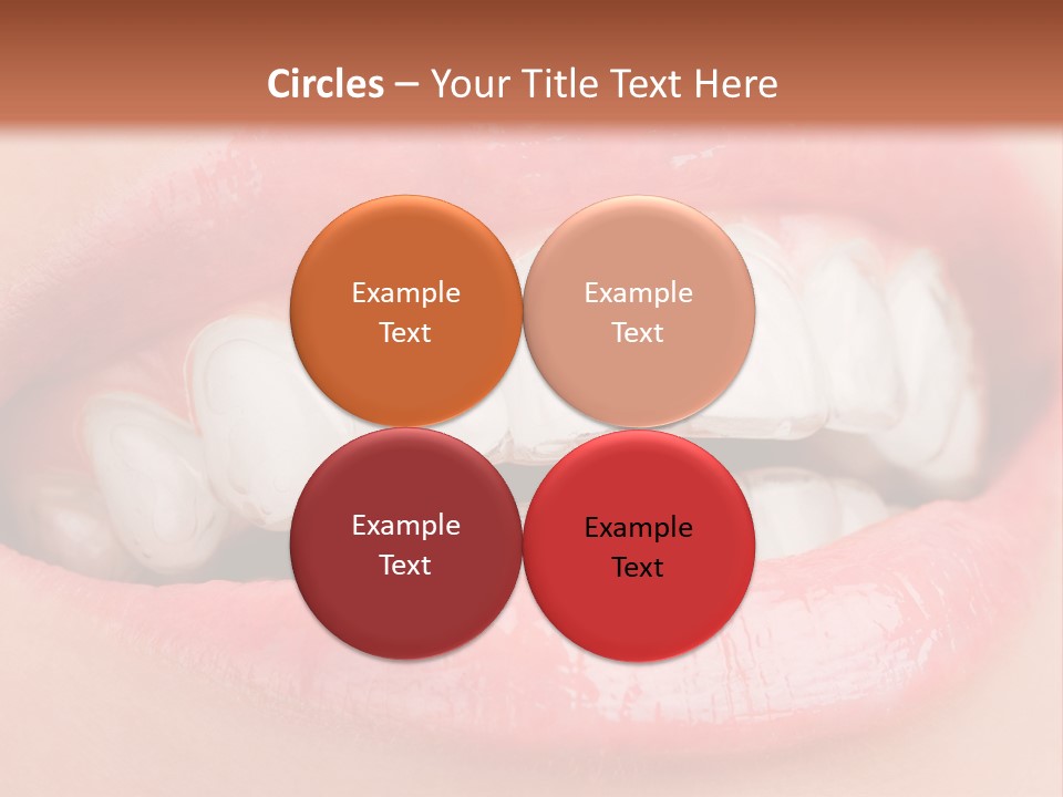Happy Gel Whitening PowerPoint Template