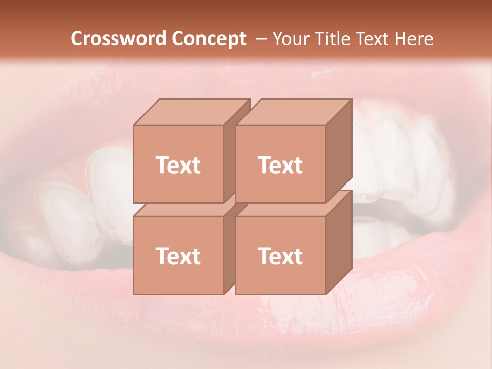 Happy Gel Whitening PowerPoint Template