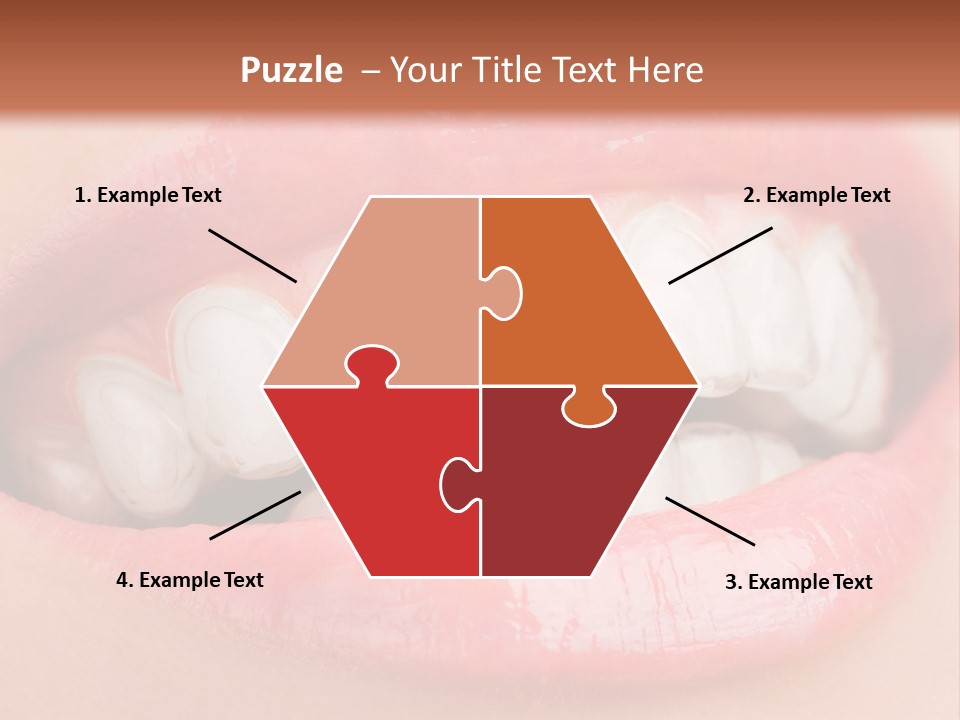 Happy Gel Whitening PowerPoint Template