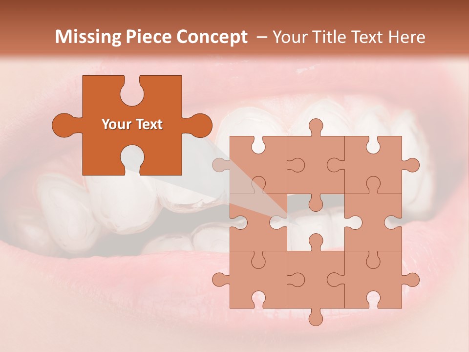 Happy Gel Whitening PowerPoint Template