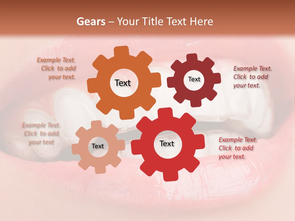 Happy Gel Whitening PowerPoint Template