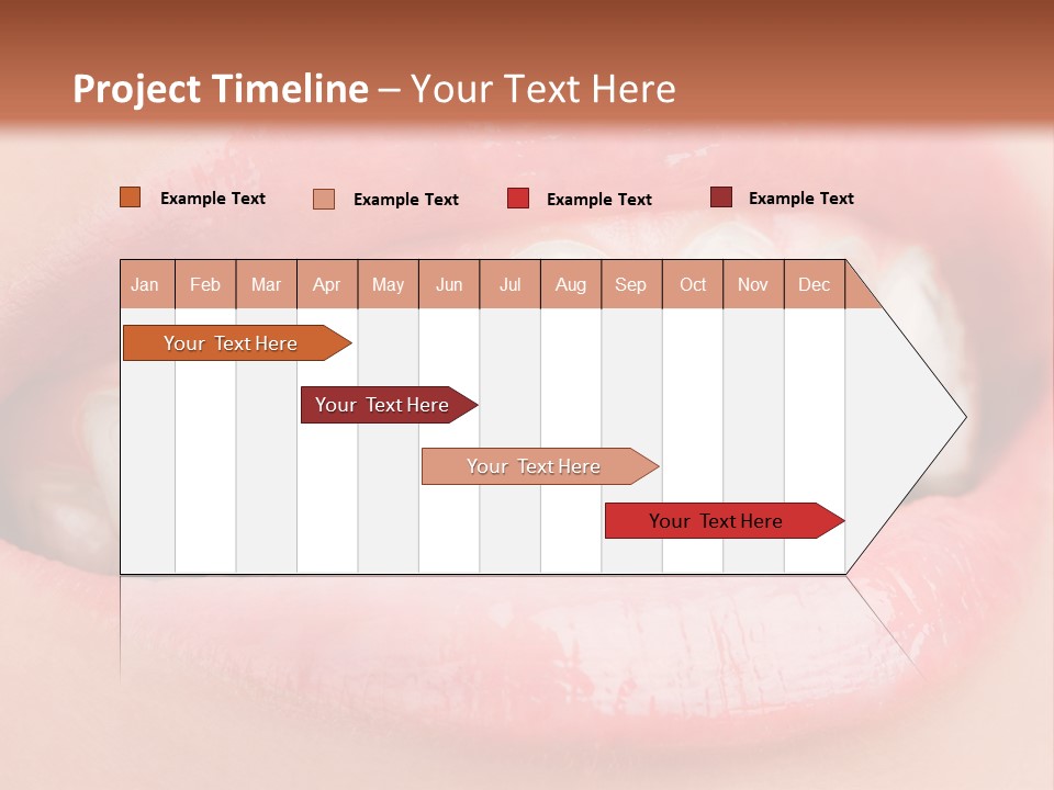 Happy Gel Whitening PowerPoint Template