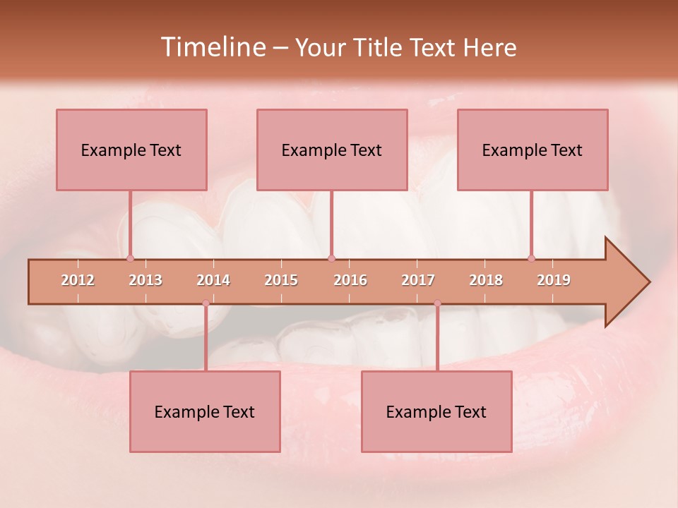 Happy Gel Whitening PowerPoint Template