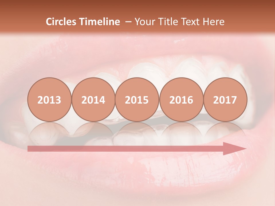 Happy Gel Whitening PowerPoint Template