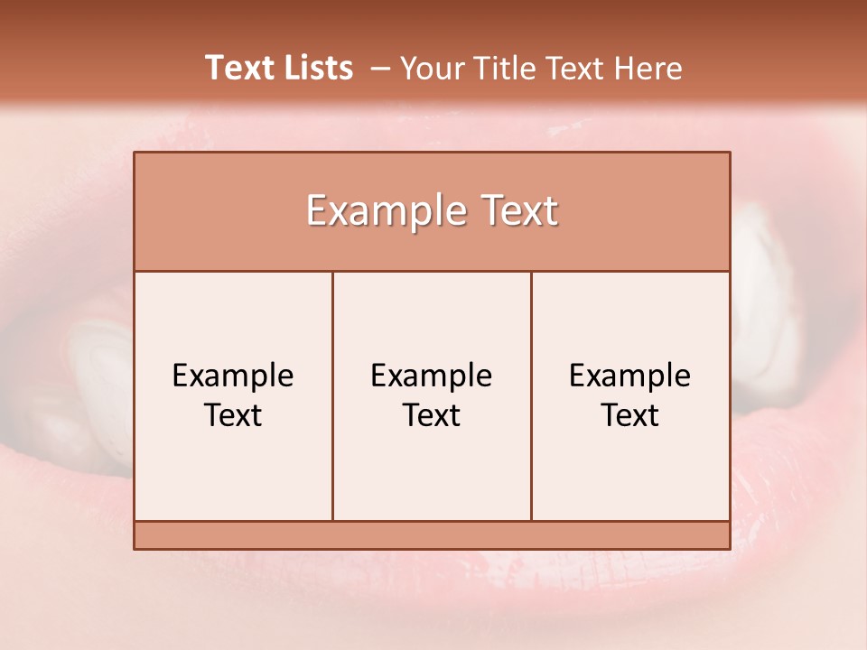 Happy Gel Whitening PowerPoint Template