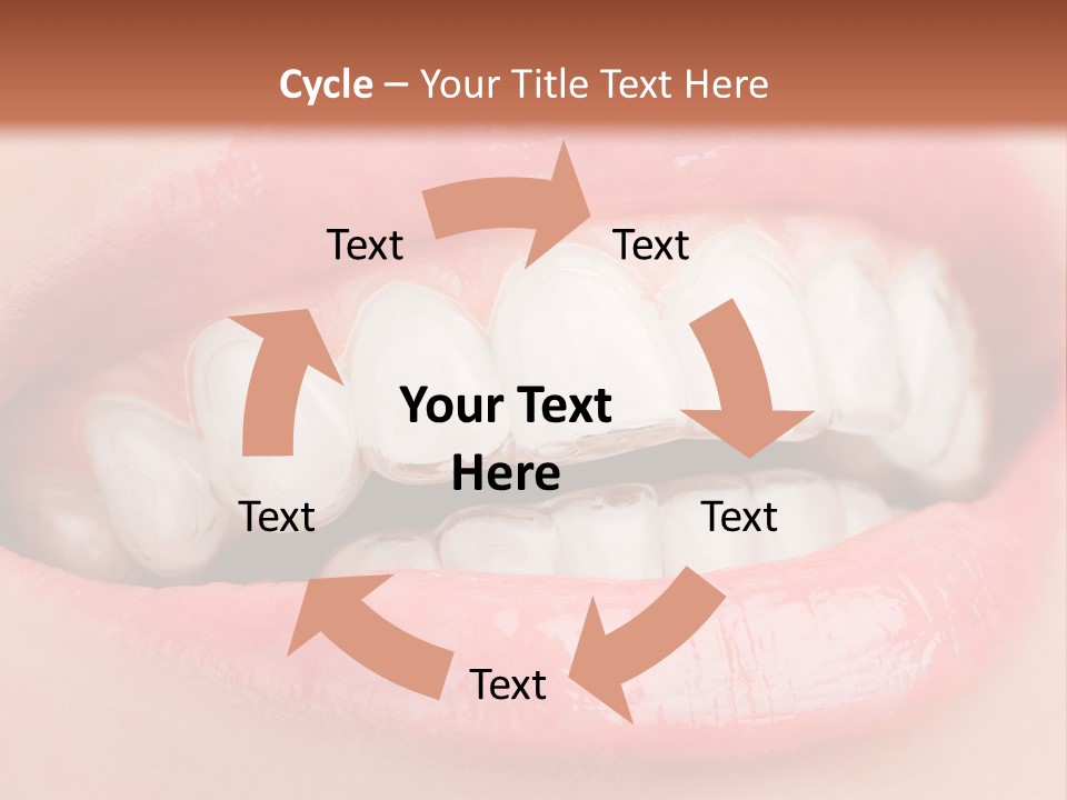 Happy Gel Whitening PowerPoint Template