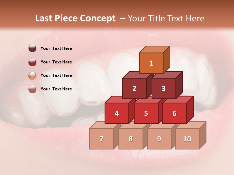 Happy Gel Whitening PowerPoint Template