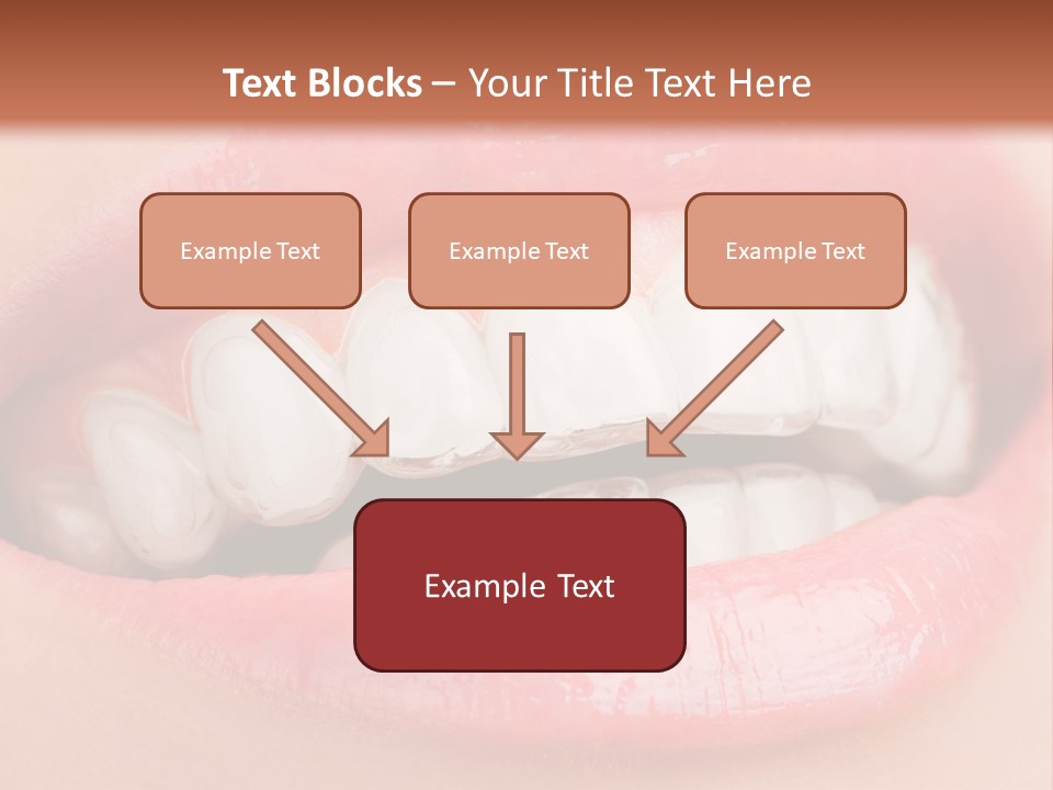 Happy Gel Whitening PowerPoint Template