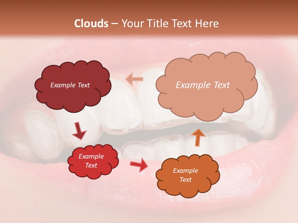 Happy Gel Whitening PowerPoint Template