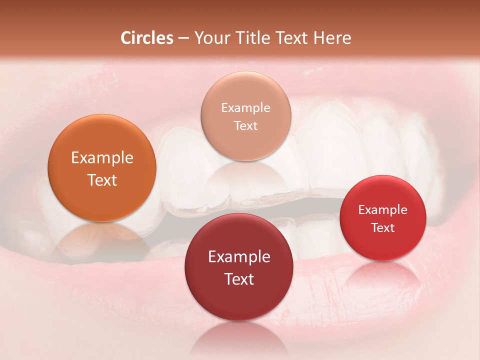 Happy Gel Whitening PowerPoint Template