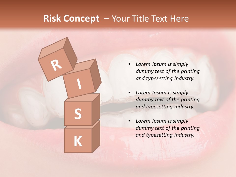 Happy Gel Whitening PowerPoint Template