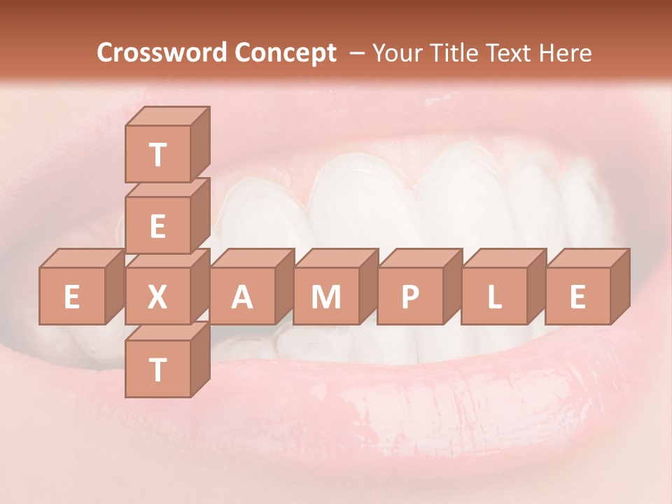 Happy Gel Whitening PowerPoint Template