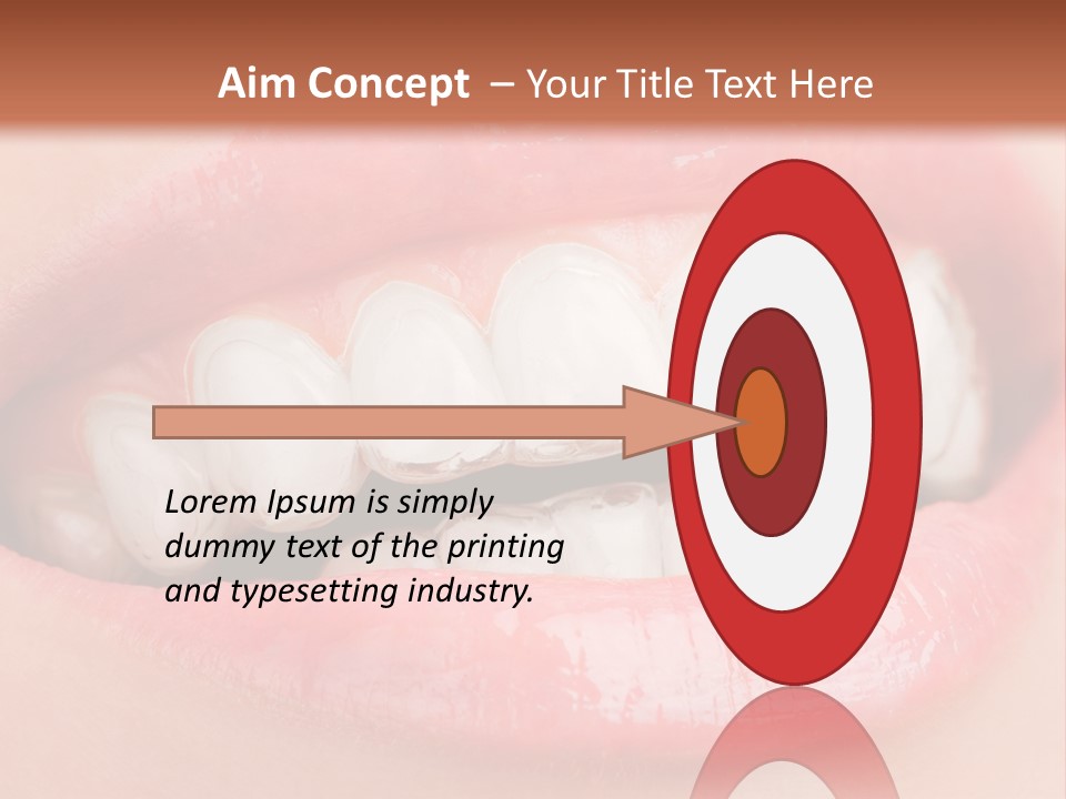 Happy Gel Whitening PowerPoint Template