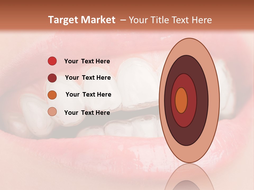 Happy Gel Whitening PowerPoint Template