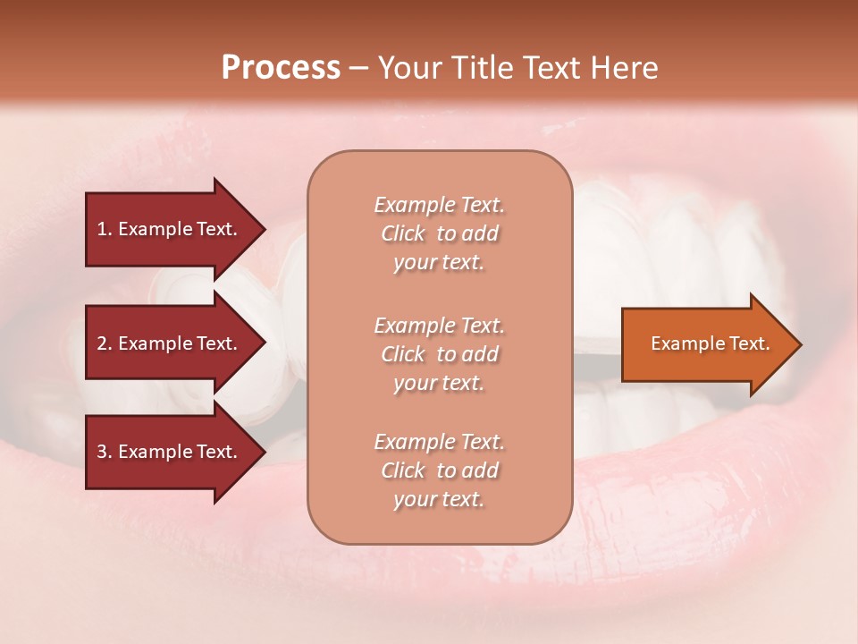 Happy Gel Whitening PowerPoint Template