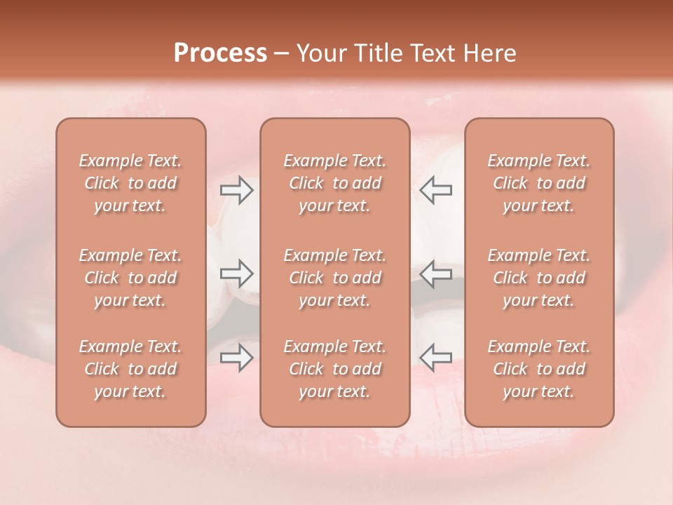 Happy Gel Whitening PowerPoint Template