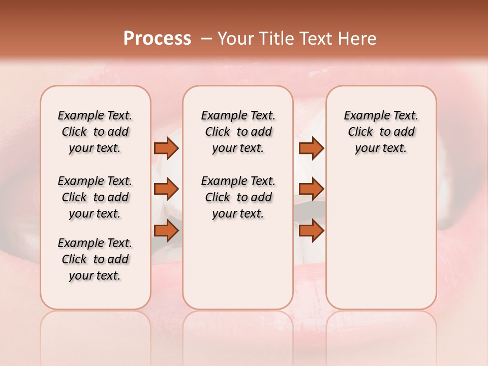 Happy Gel Whitening PowerPoint Template
