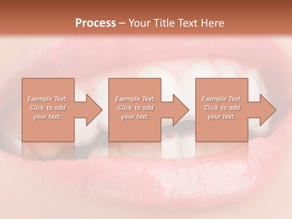 Happy Gel Whitening PowerPoint Template