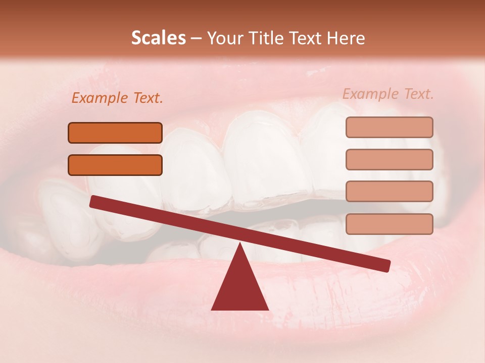 Happy Gel Whitening PowerPoint Template