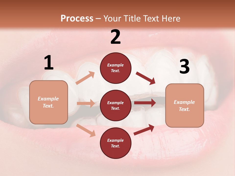 Happy Gel Whitening PowerPoint Template