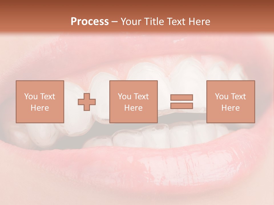 Happy Gel Whitening PowerPoint Template