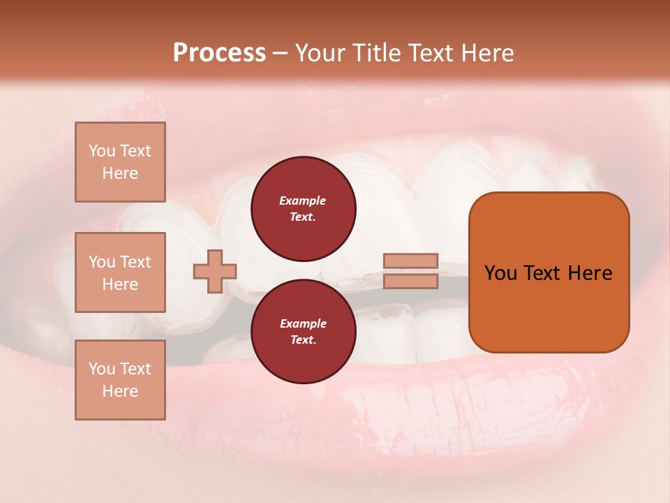 Happy Gel Whitening PowerPoint Template