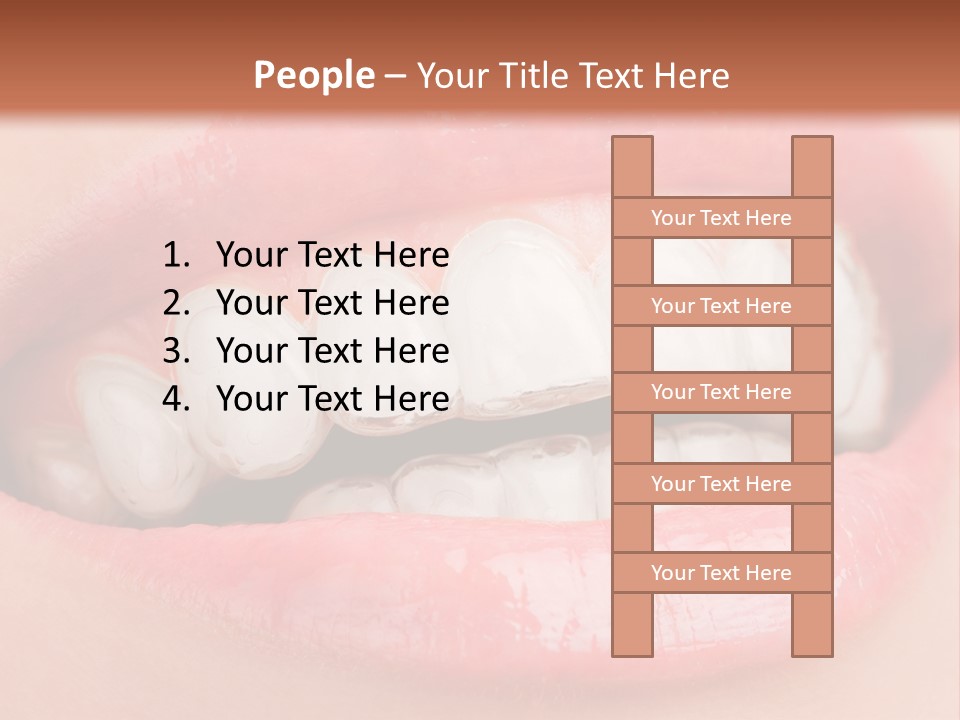 Happy Gel Whitening PowerPoint Template