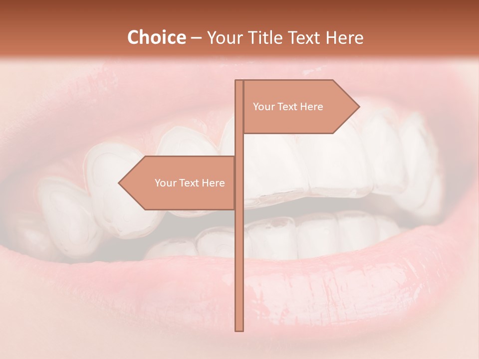 Happy Gel Whitening PowerPoint Template