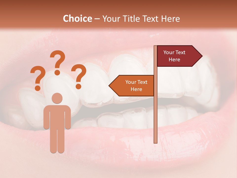 Happy Gel Whitening PowerPoint Template