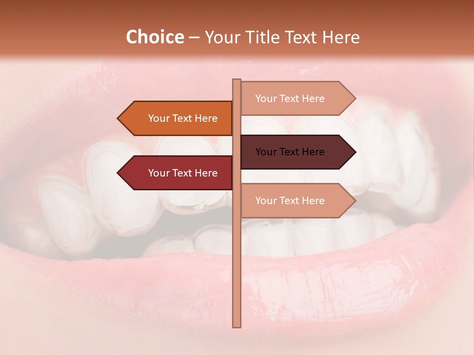 Happy Gel Whitening PowerPoint Template