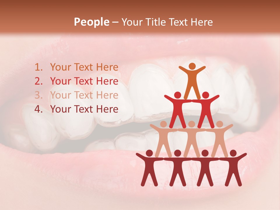 Happy Gel Whitening PowerPoint Template
