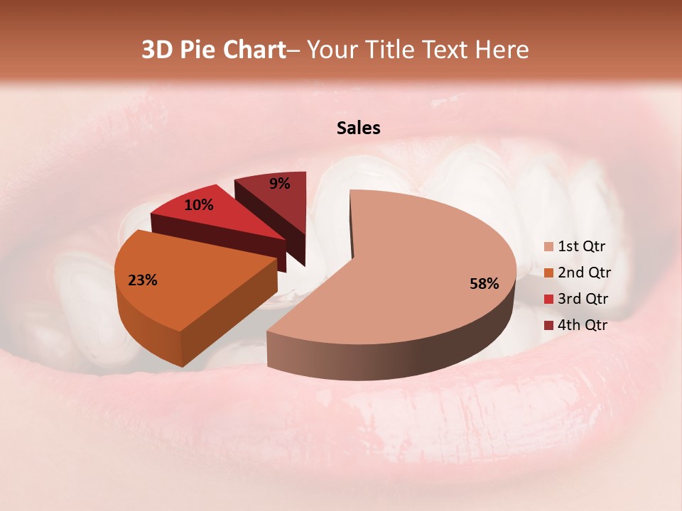 Happy Gel Whitening PowerPoint Template