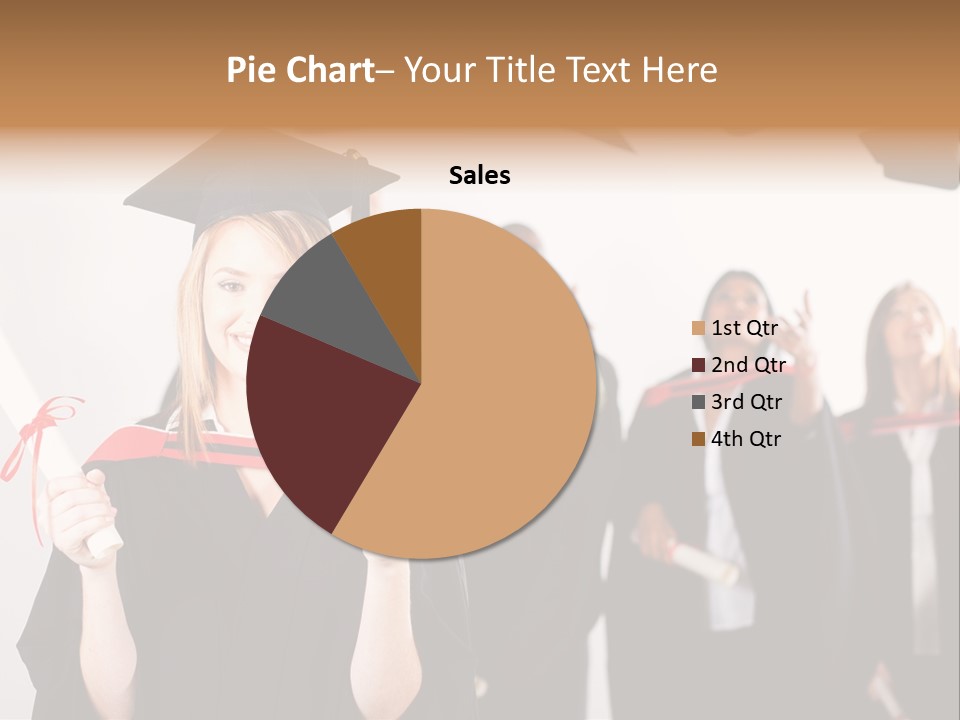 Throw Degree Graduates PowerPoint Template