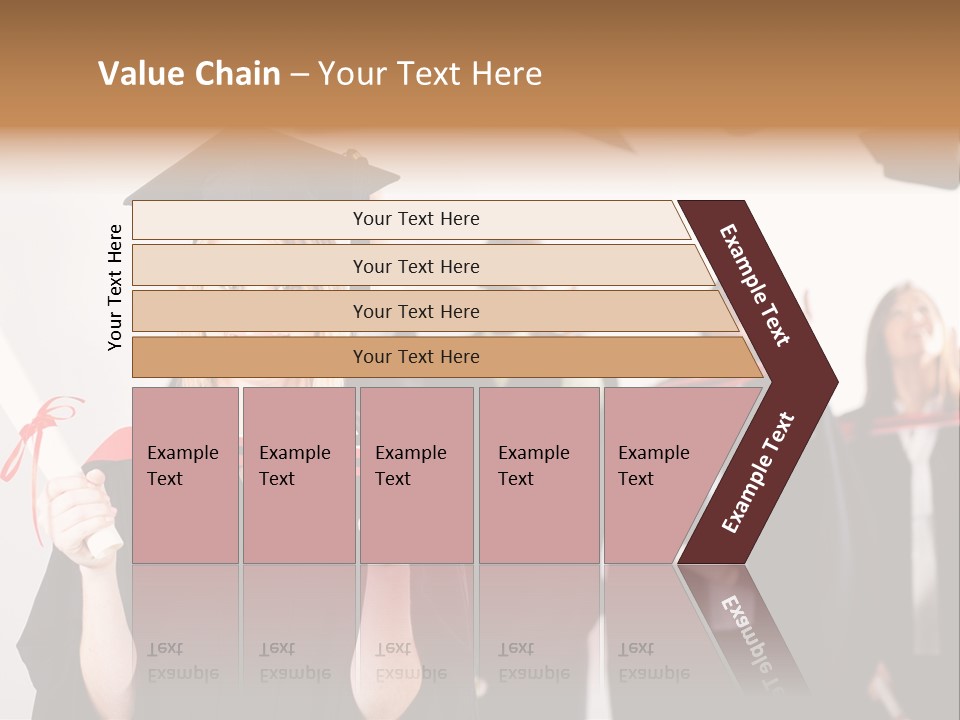 Throw Degree Graduates PowerPoint Template