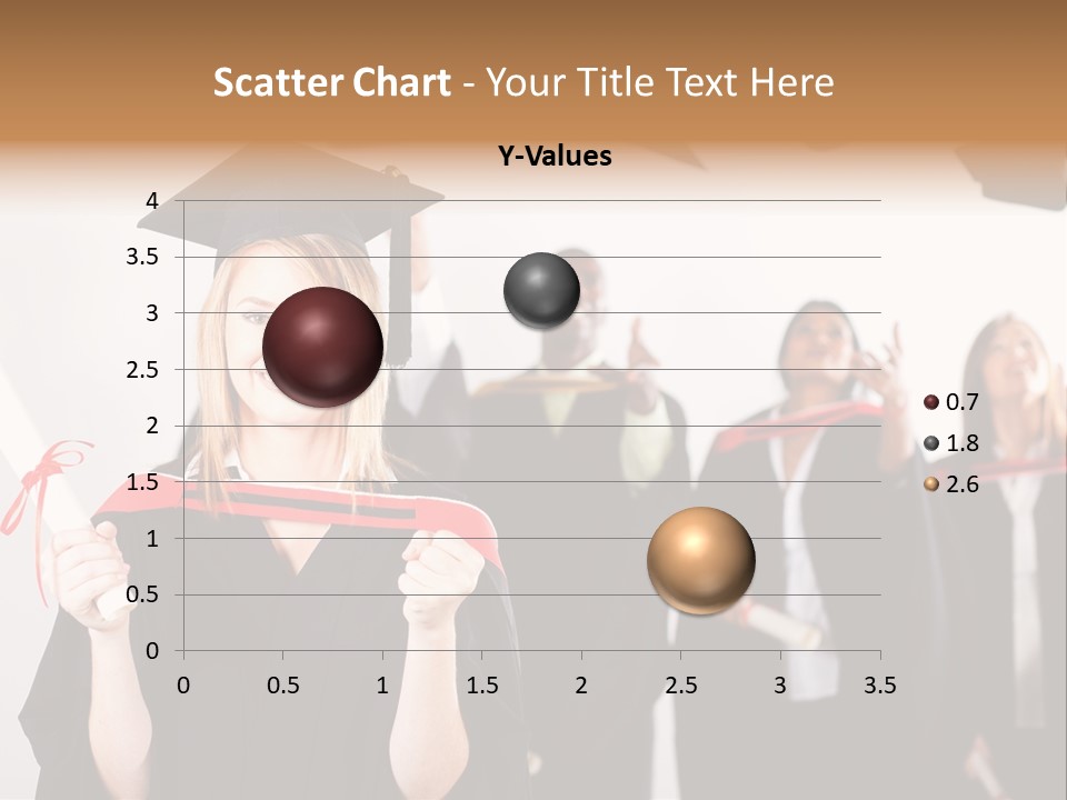 Throw Degree Graduates PowerPoint Template