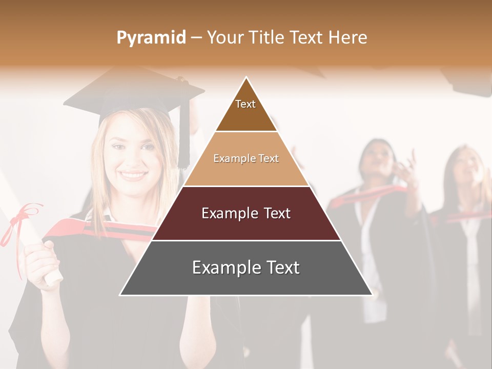 Throw Degree Graduates PowerPoint Template