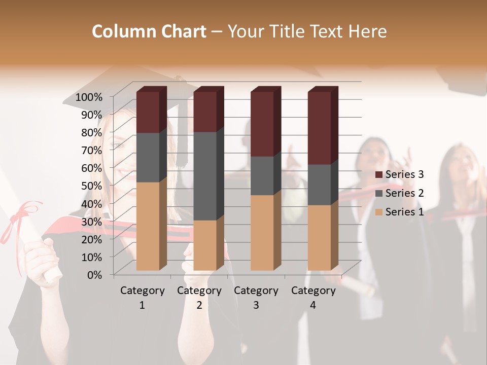 Throw Degree Graduates PowerPoint Template