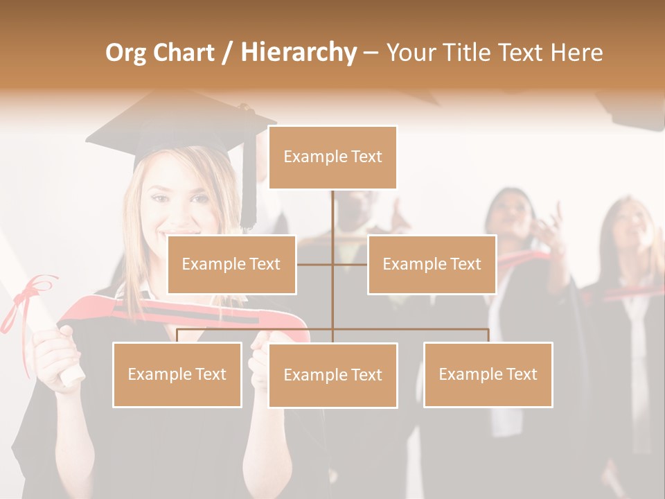 Throw Degree Graduates PowerPoint Template