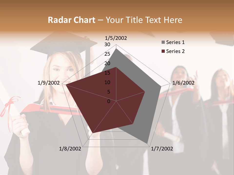 Throw Degree Graduates PowerPoint Template
