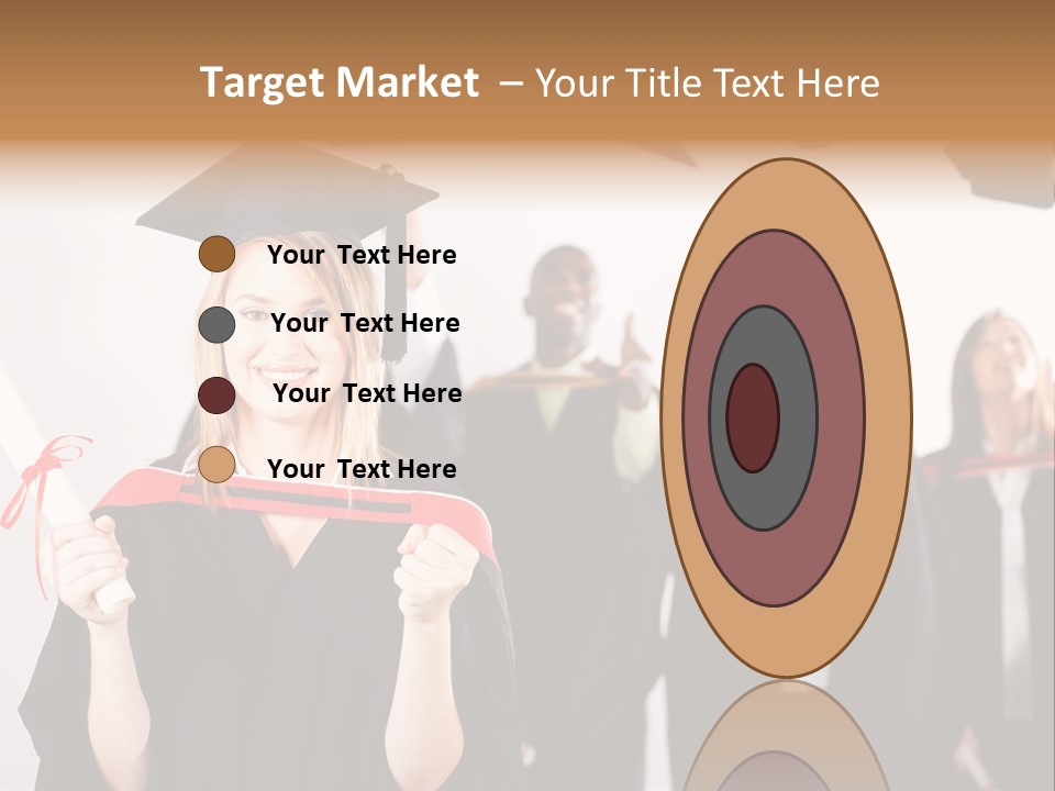 Throw Degree Graduates PowerPoint Template