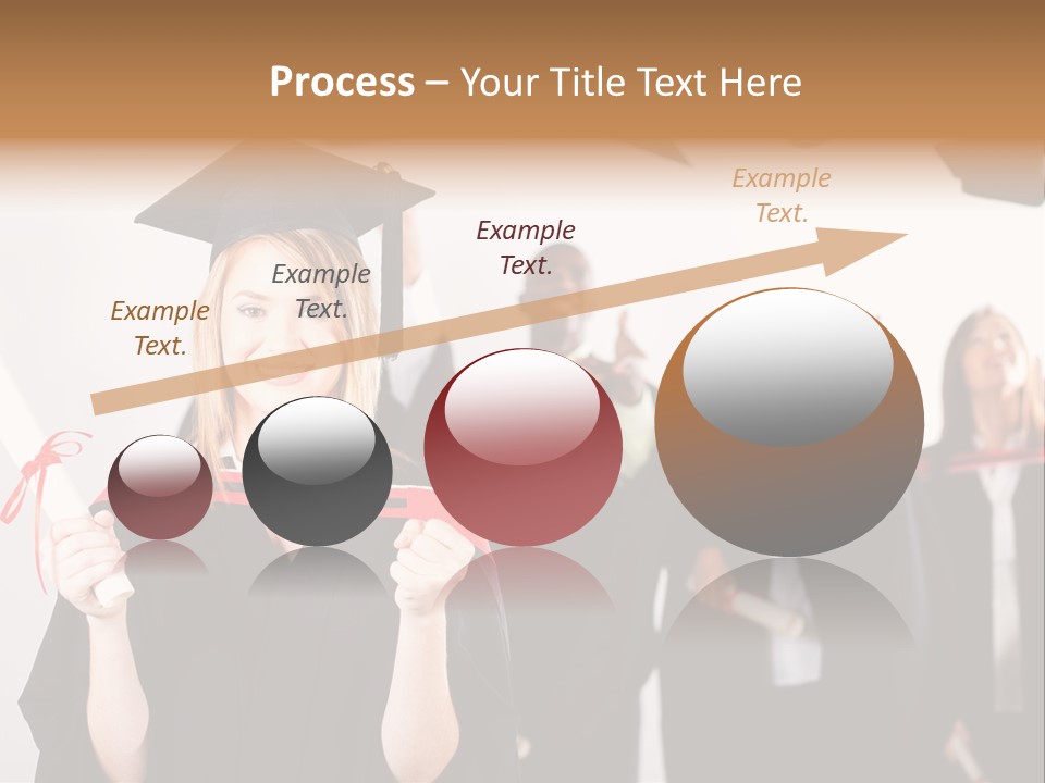 Throw Degree Graduates PowerPoint Template